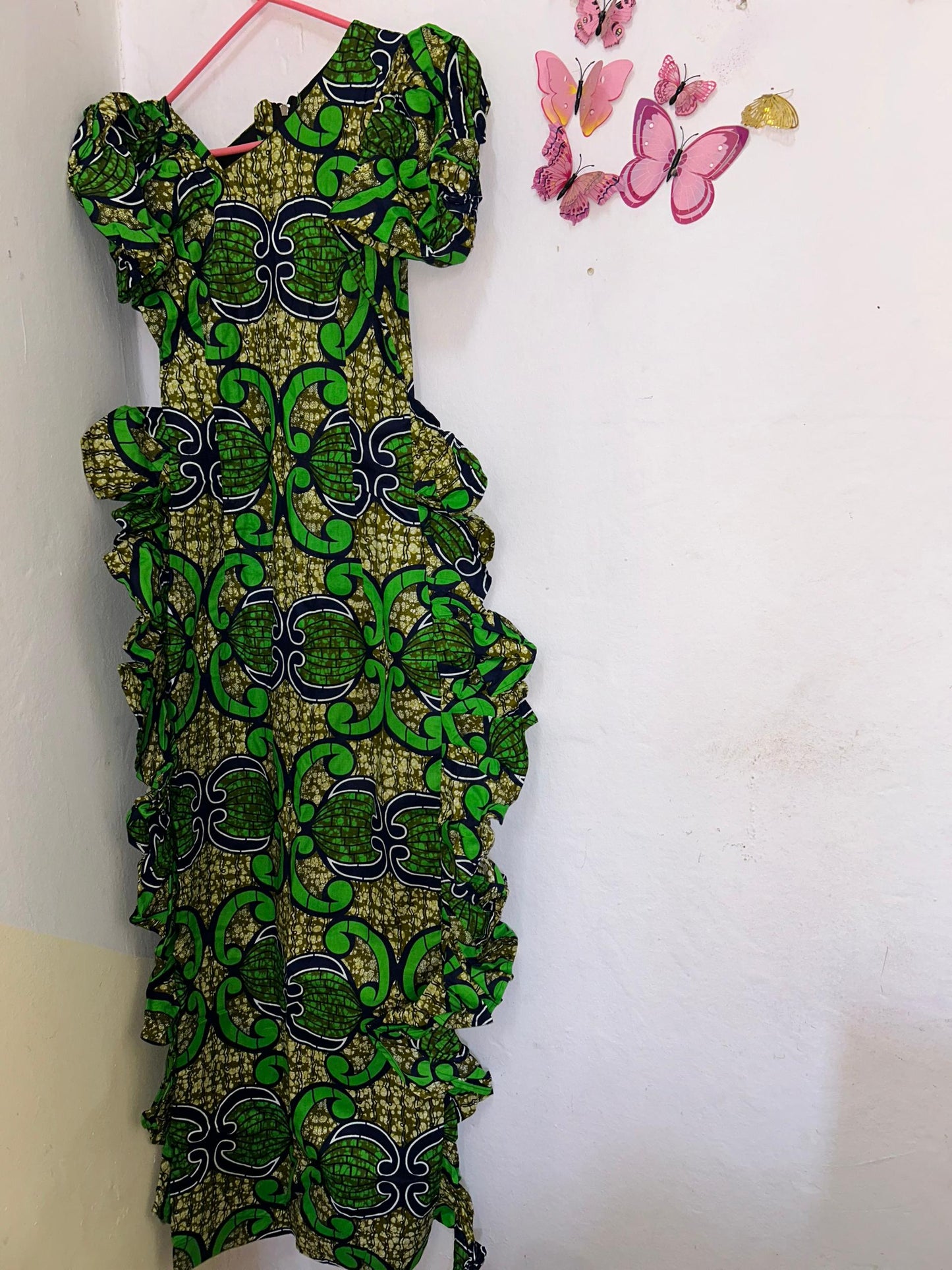 Robe en wax - taille S - Saint louis