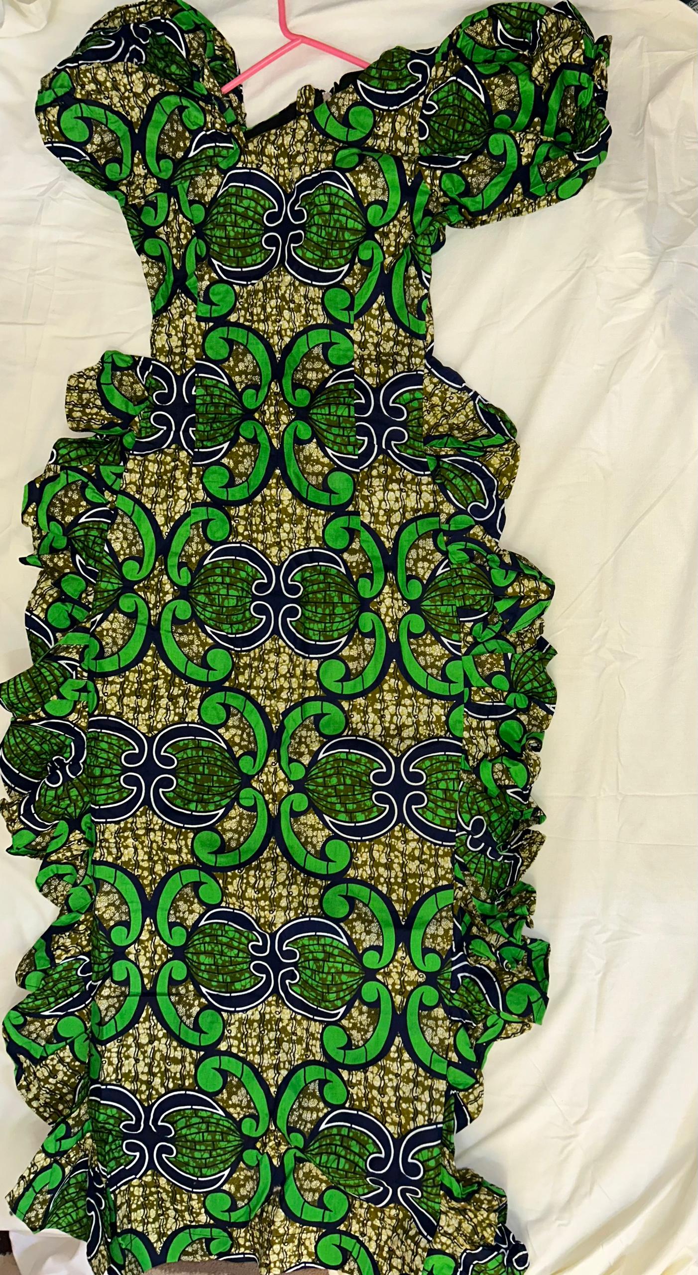 Robe en wax - taille S - Saint louis