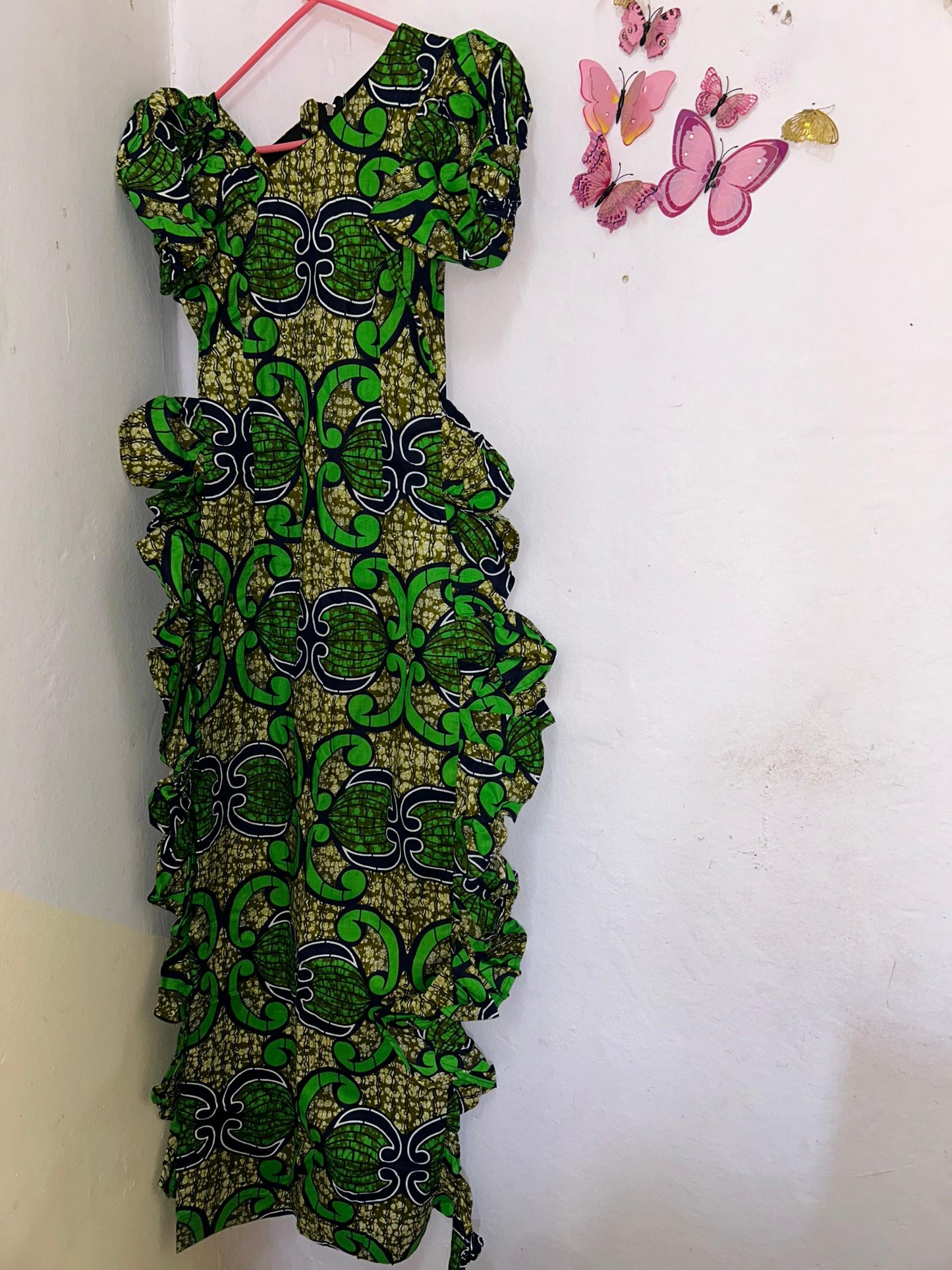 Robe en wax - taille S - Saint louis