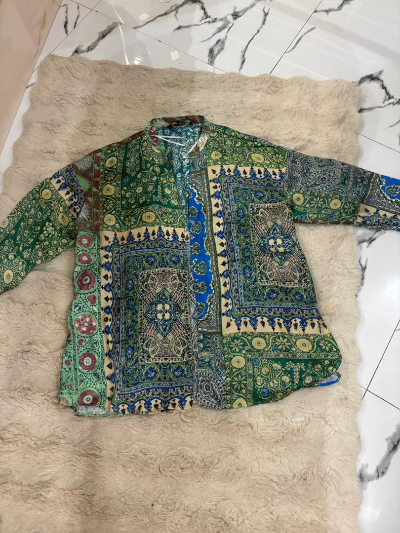 Chemise soie zara - L - Nord foire