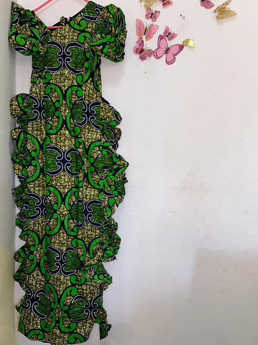 Robe en wax - taille S - Saint louis