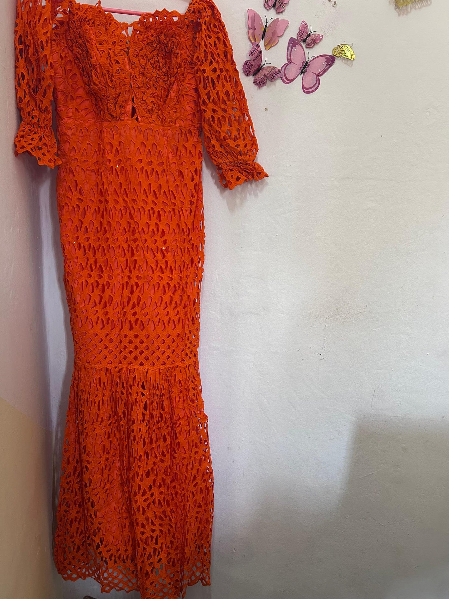 Robe brodée S/M - Saint-Louis