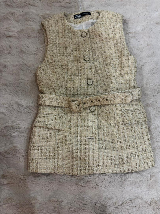 Veste Zara tweed sans manche - XL - Nord foire