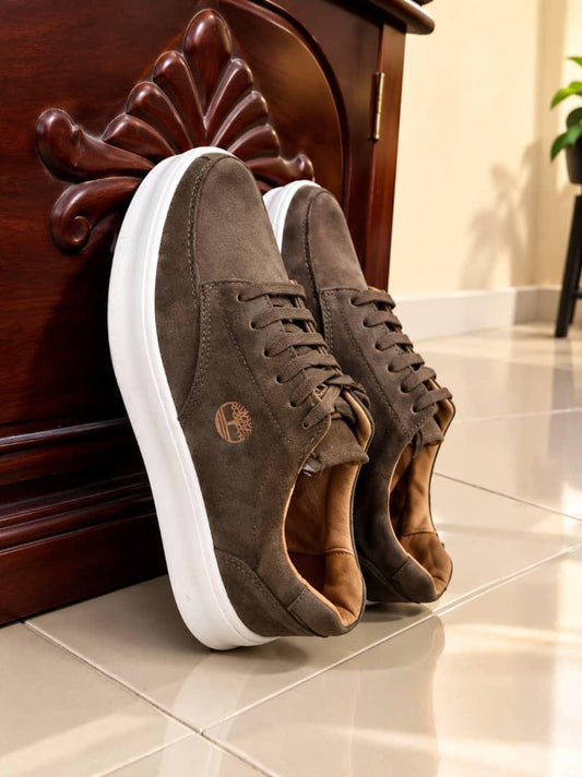 Basket timberland marron - P 42 - Grand mbao