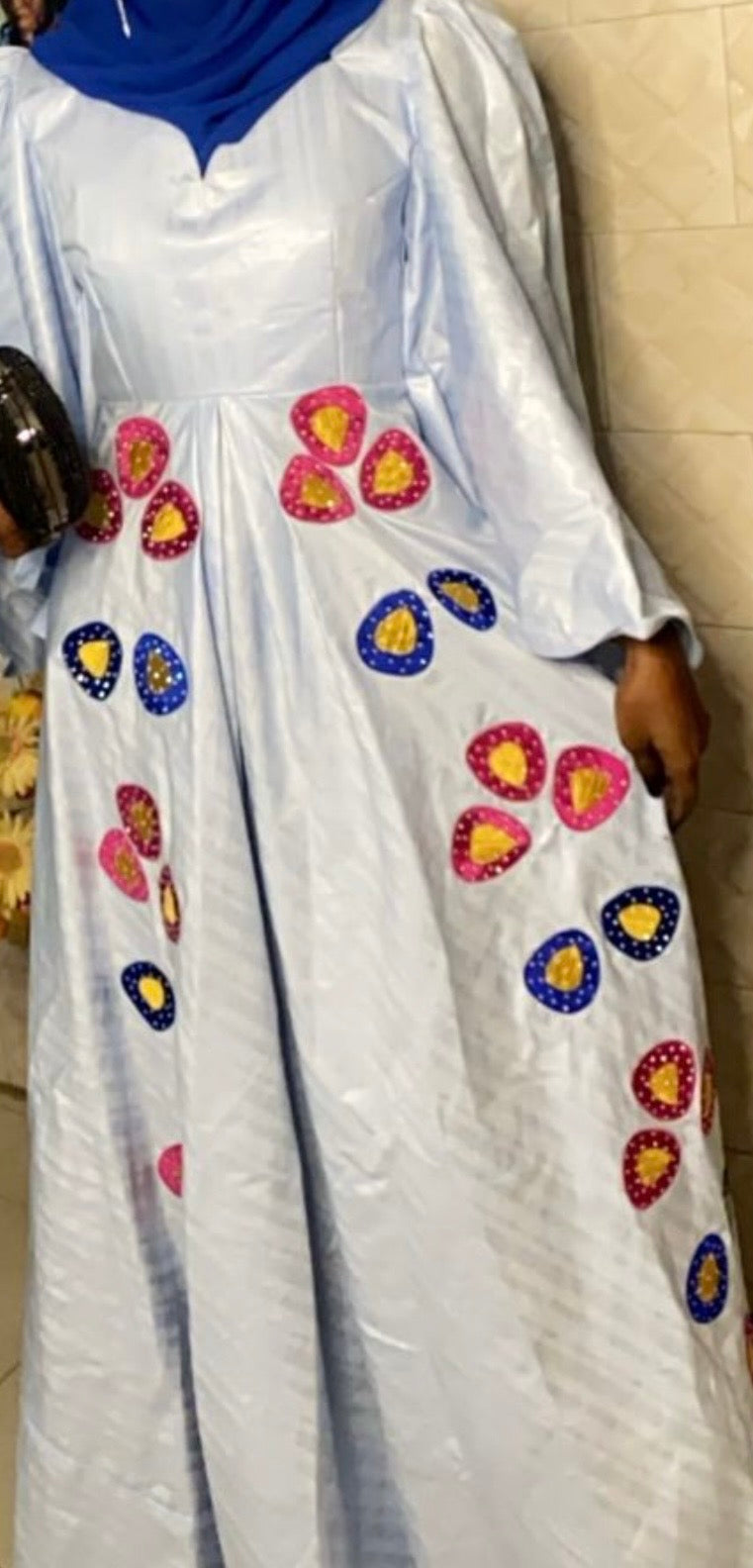 Robe Bazin mondial - taille S ou XS fort - Camberene