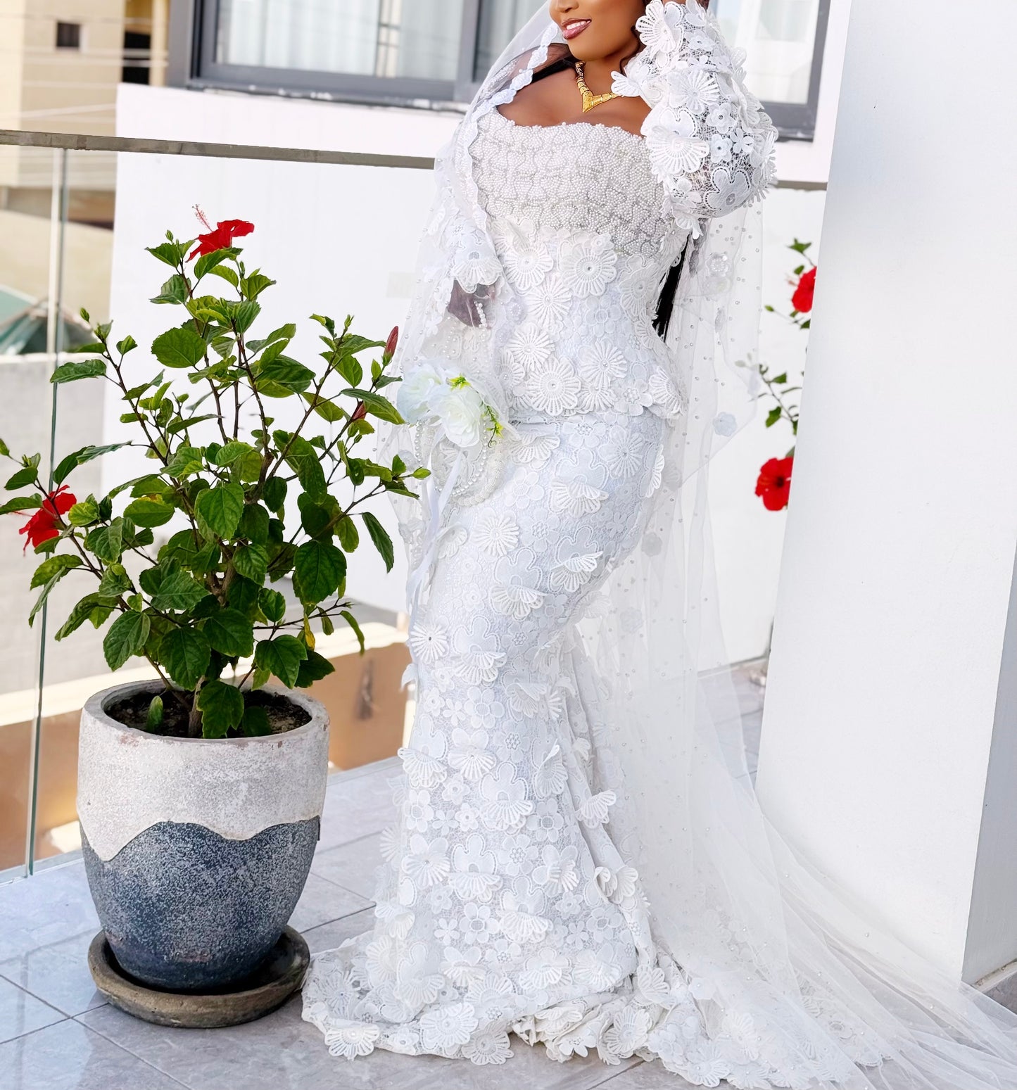 Robe de Mariée - XL - Thies