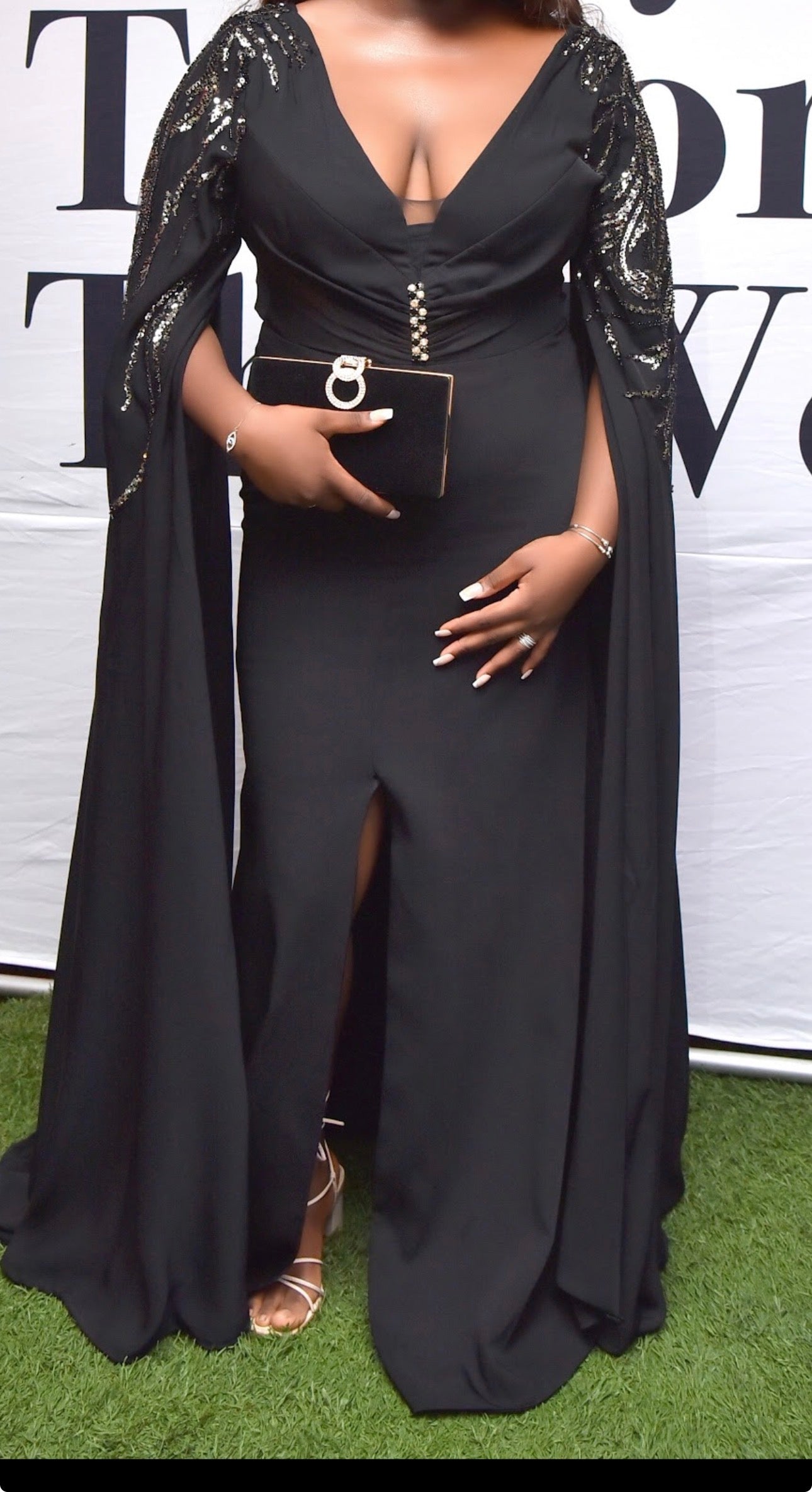 Robe de soirée moulante - XL - Dakar