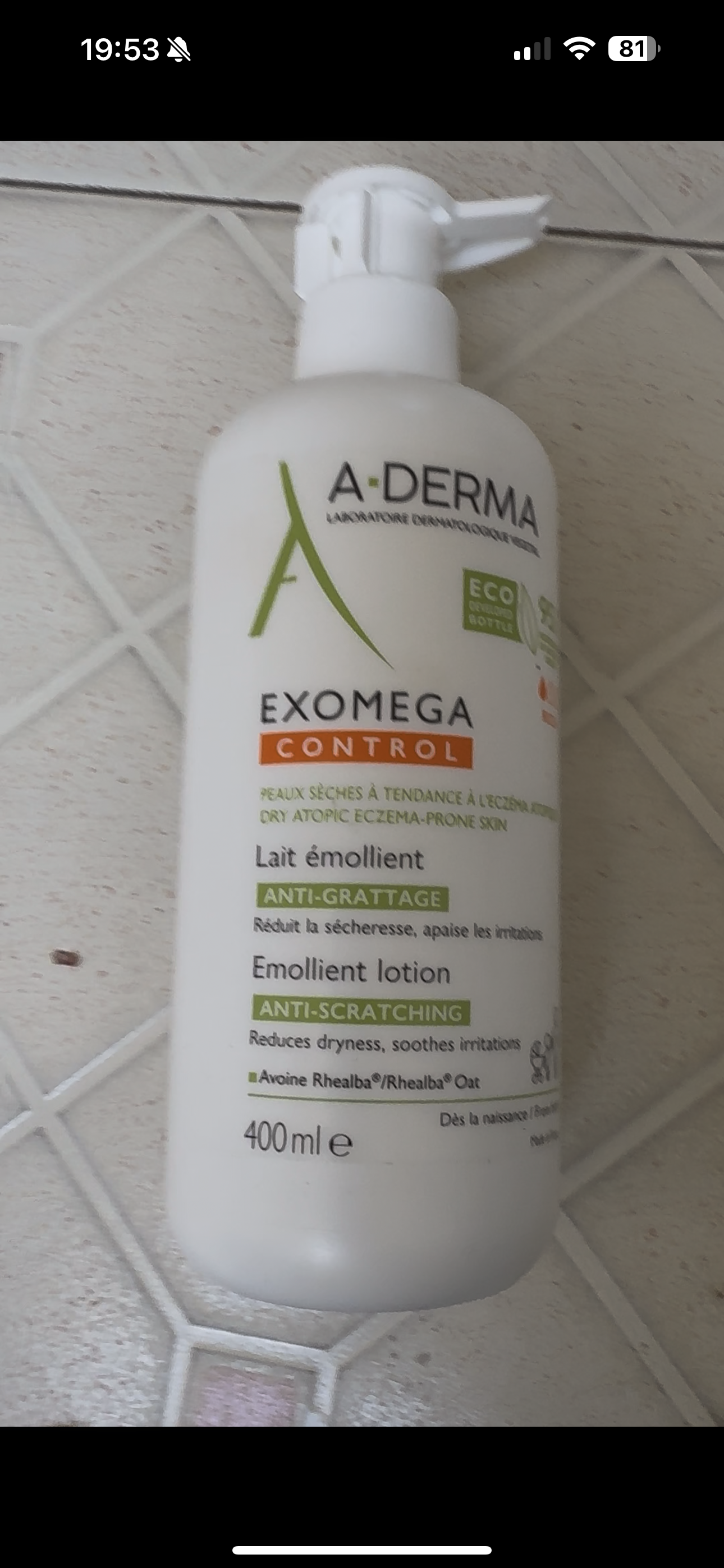 Lait de corps Aderma - Saint-Louis / Dakar