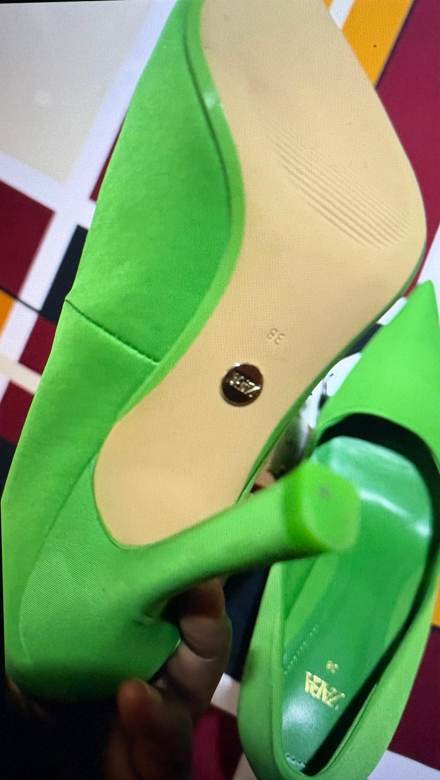 Escarpin Zara - 38 - Fass mbao