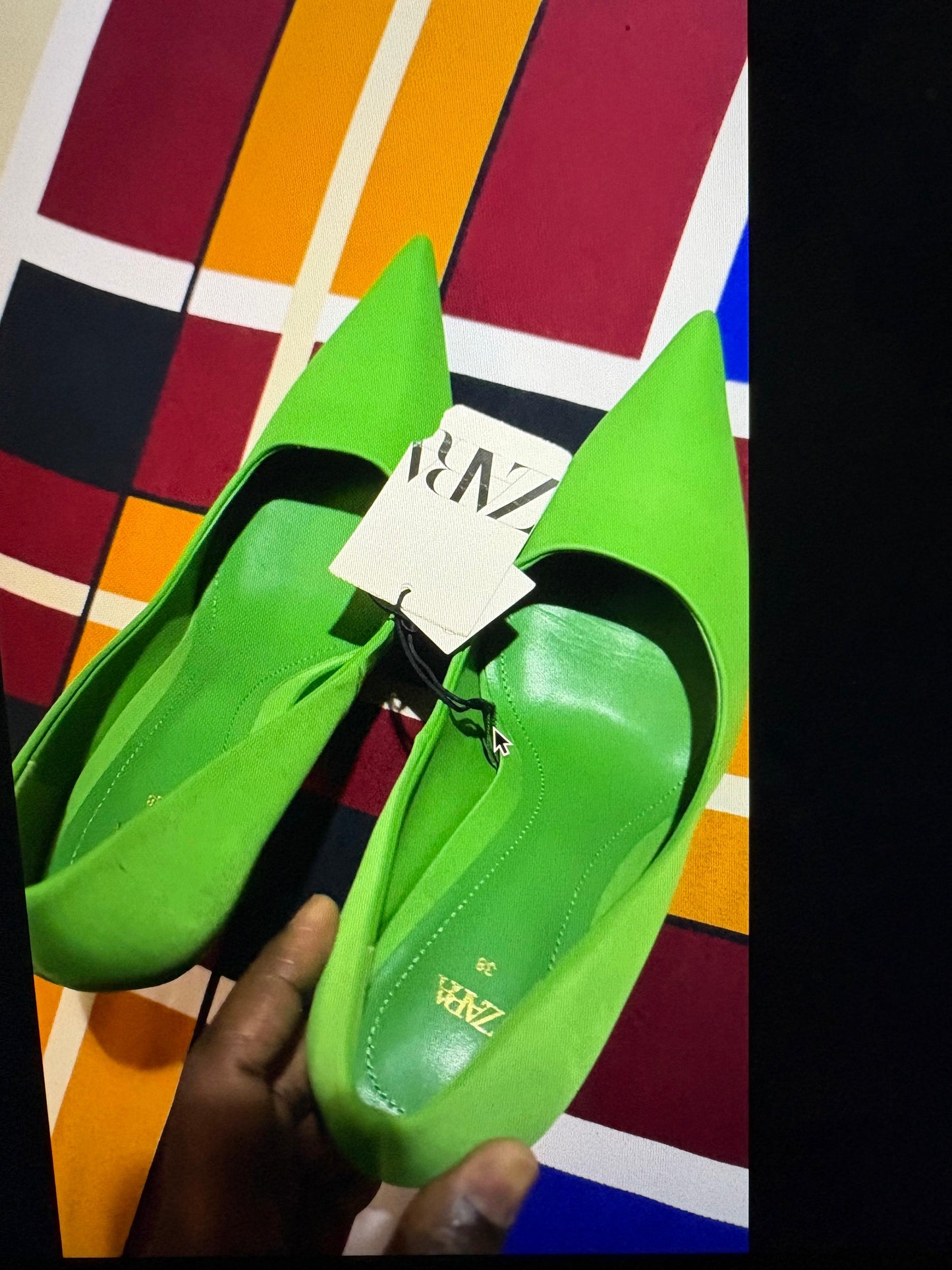 Escarpin Zara - 38 - Fass mbao