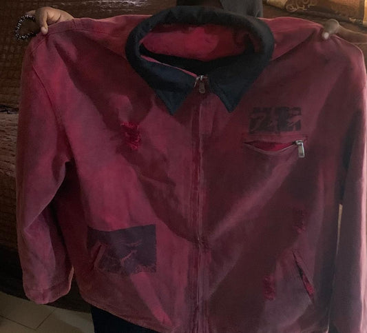 Veste rouge streetwear - 2XL - Thies