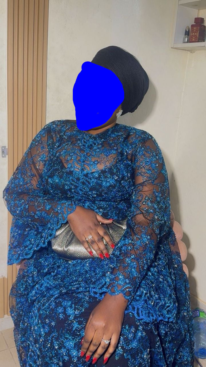 Tunique bleu - XL - Guediawaye