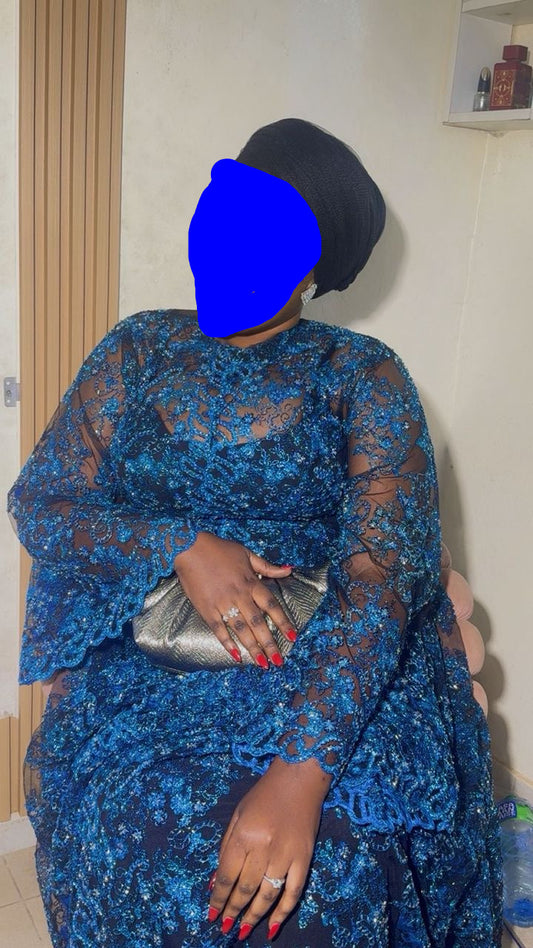 Tunique bleu - XL - Guediawaye