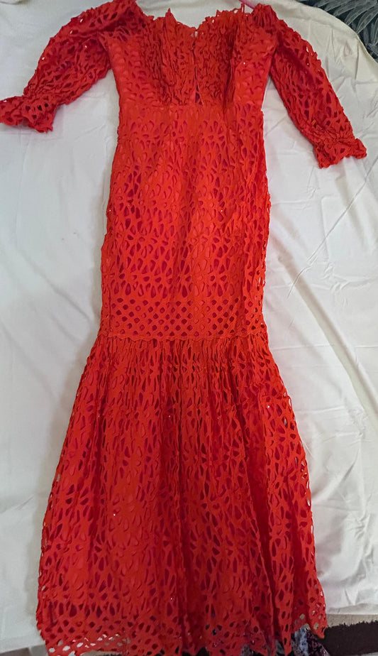 Robe brodée S/M - Saint-Louis