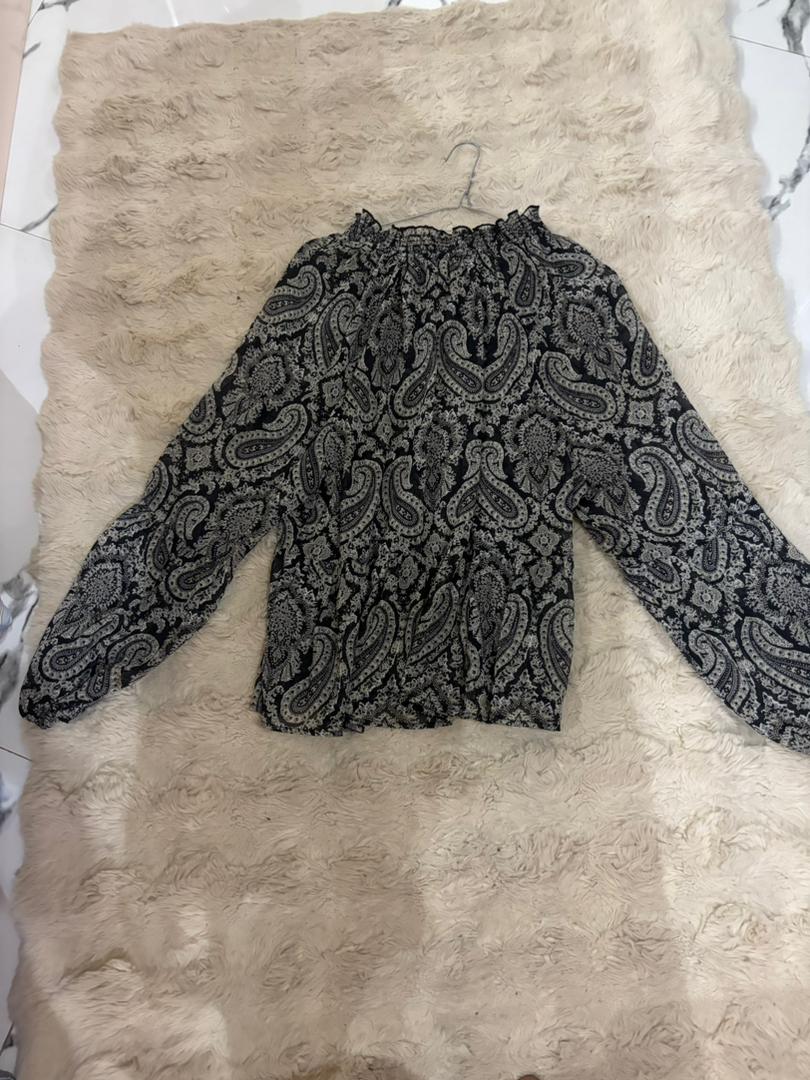 Haut crêpe imprimé Zara- L - Dakar