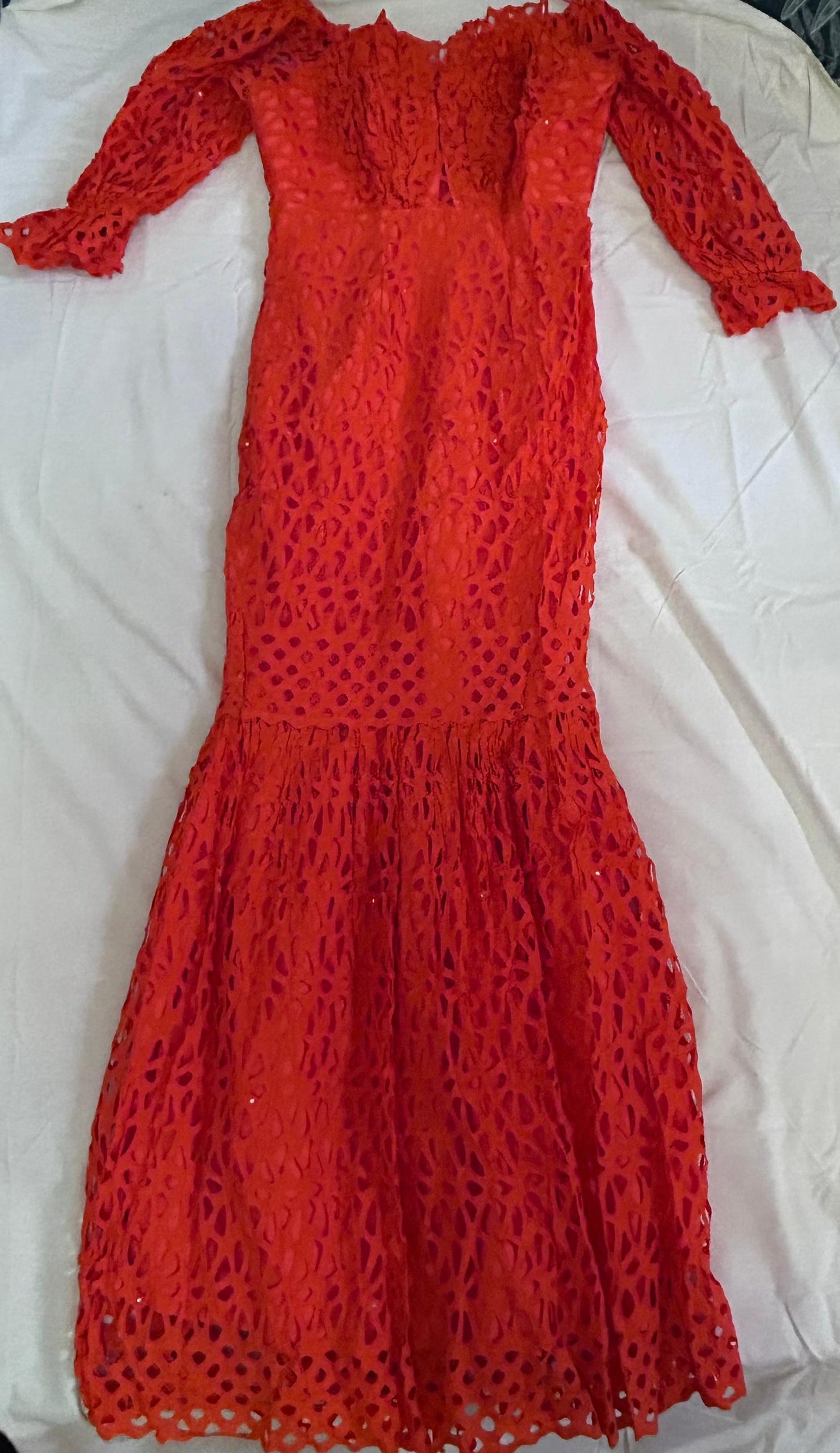 Robe brodée S/M - Saint-Louis